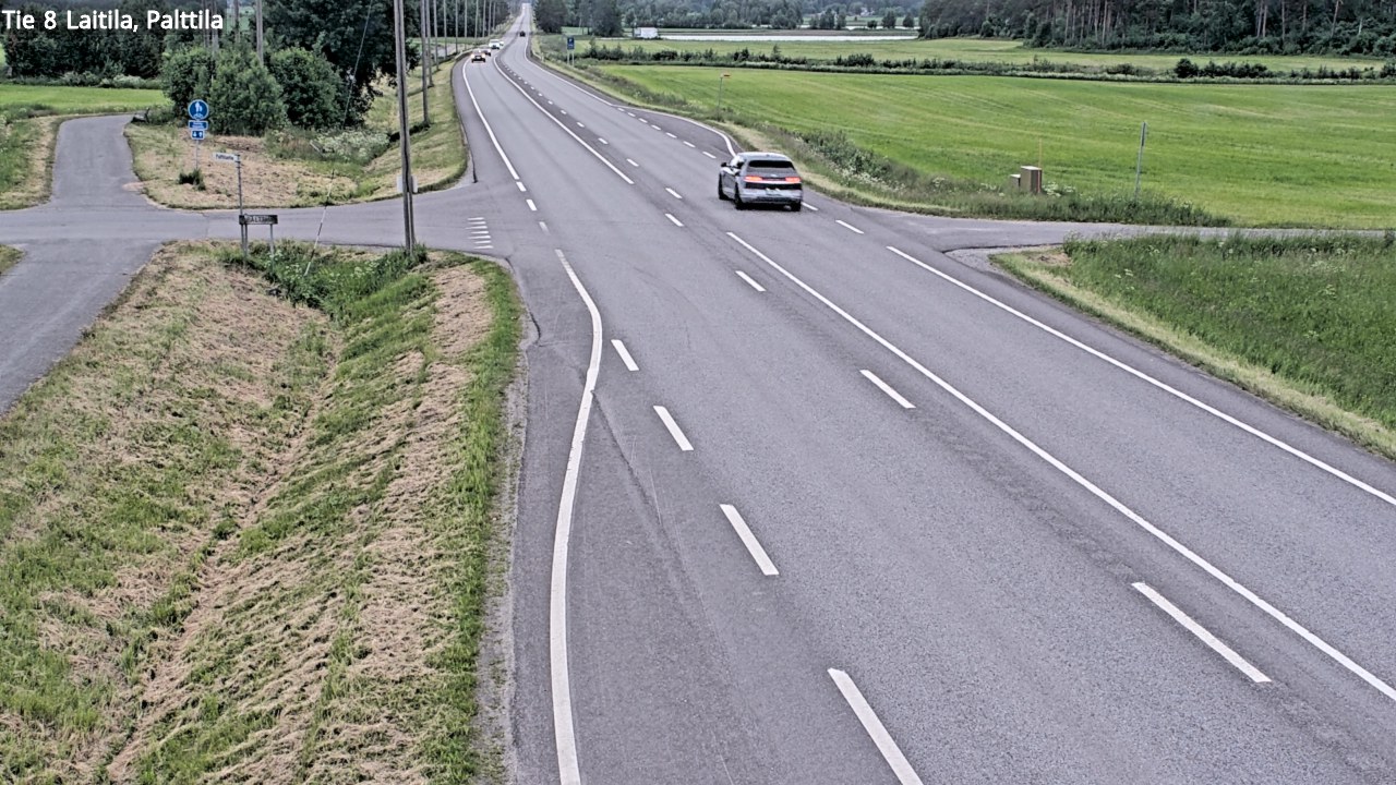 Kelikamerat Kuva Tie 8 Laitila, Palttila, Laitila, Varsinais-Suomi
