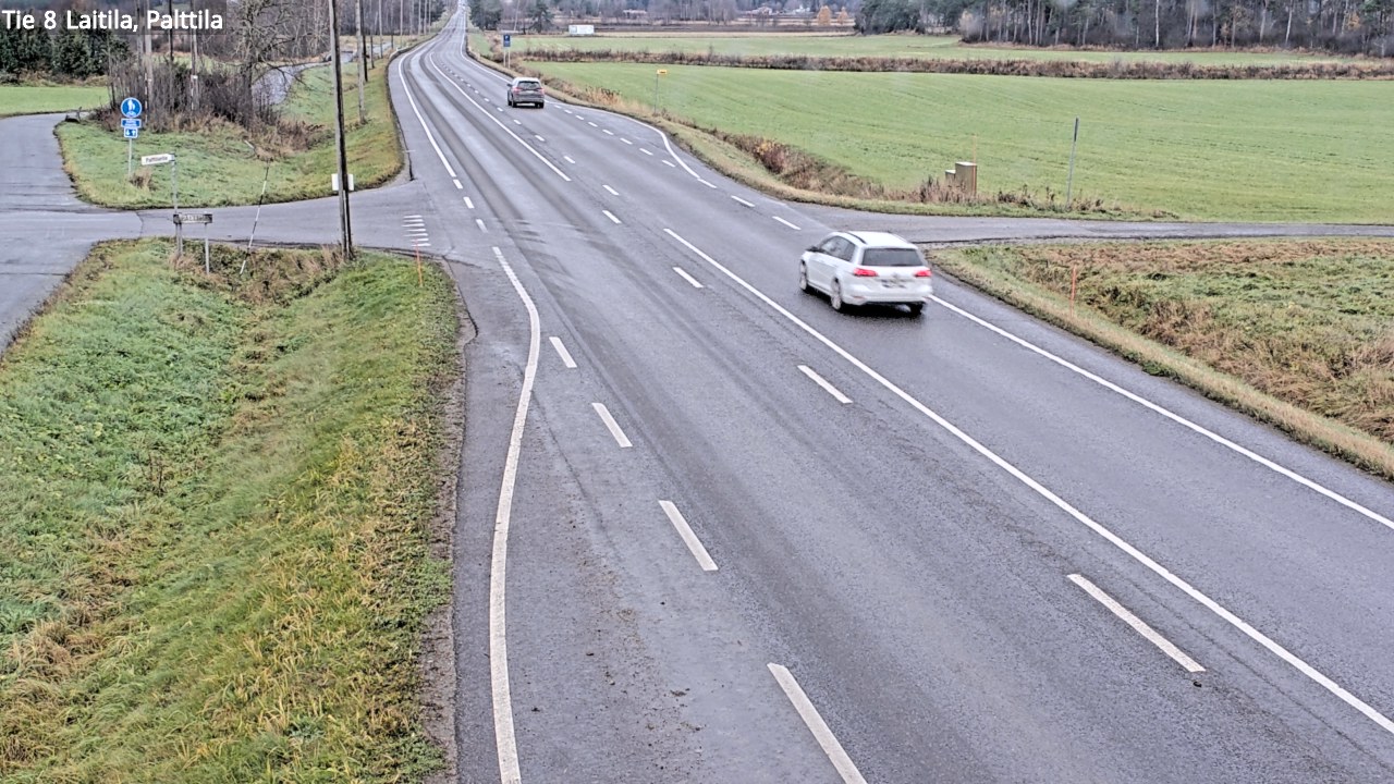 Kelikamerat Kuva Tie 8 Laitila, Palttila, Laitila, Varsinais-Suomi