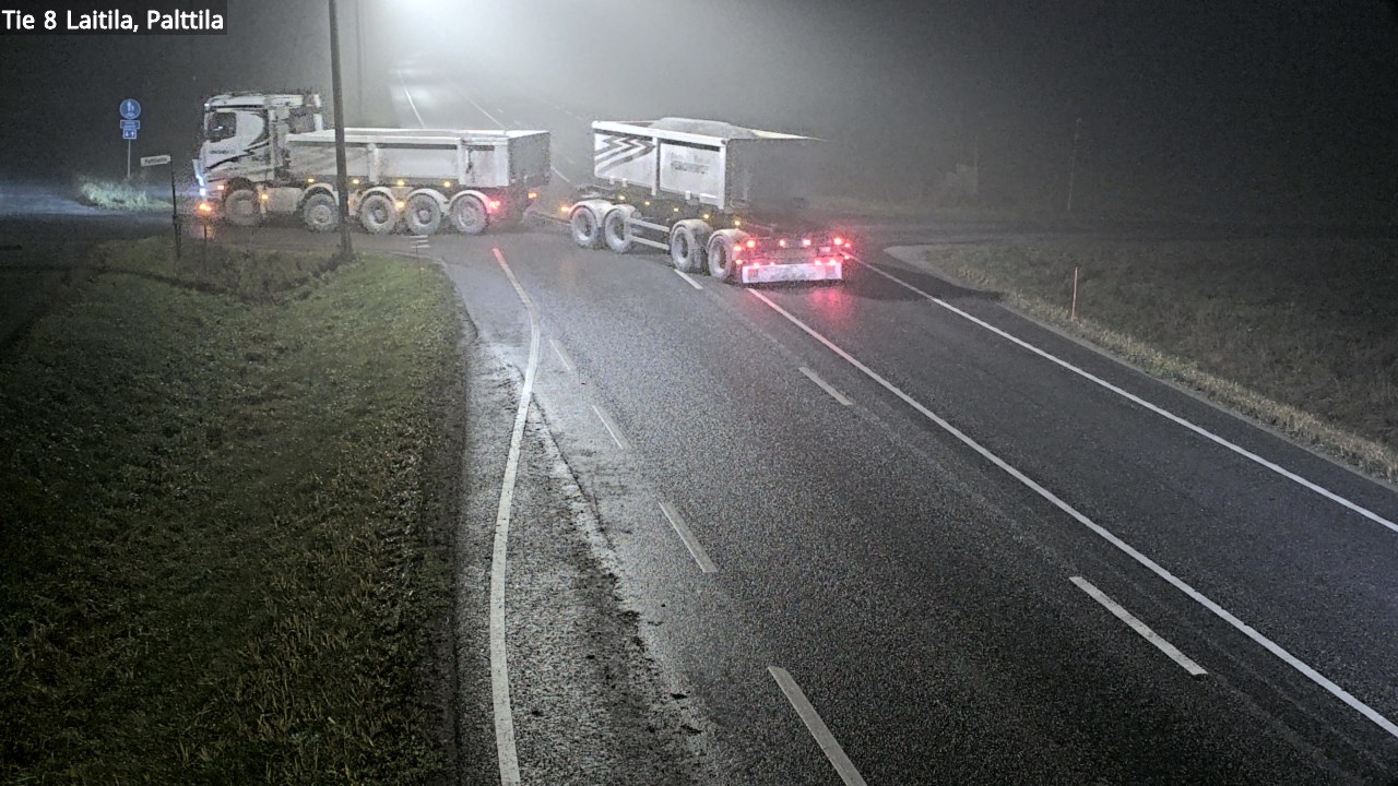 Kelikamerat Kuva Tie 8 Laitila, Palttila, Laitila, Varsinais-Suomi