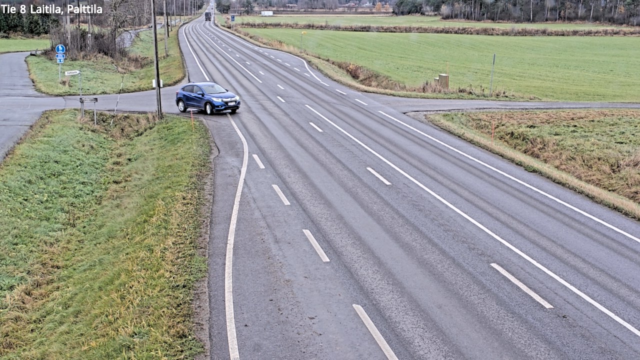 Kelikamerat Kuva Tie 8 Laitila, Palttila, Laitila, Varsinais-Suomi