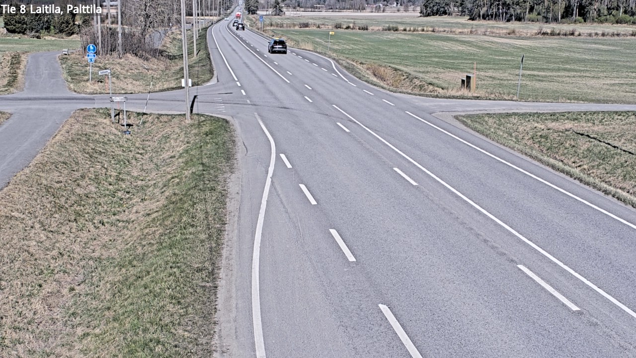 Kelikamerat Kuva Tie 8 Laitila, Palttila, Laitila, Varsinais-Suomi