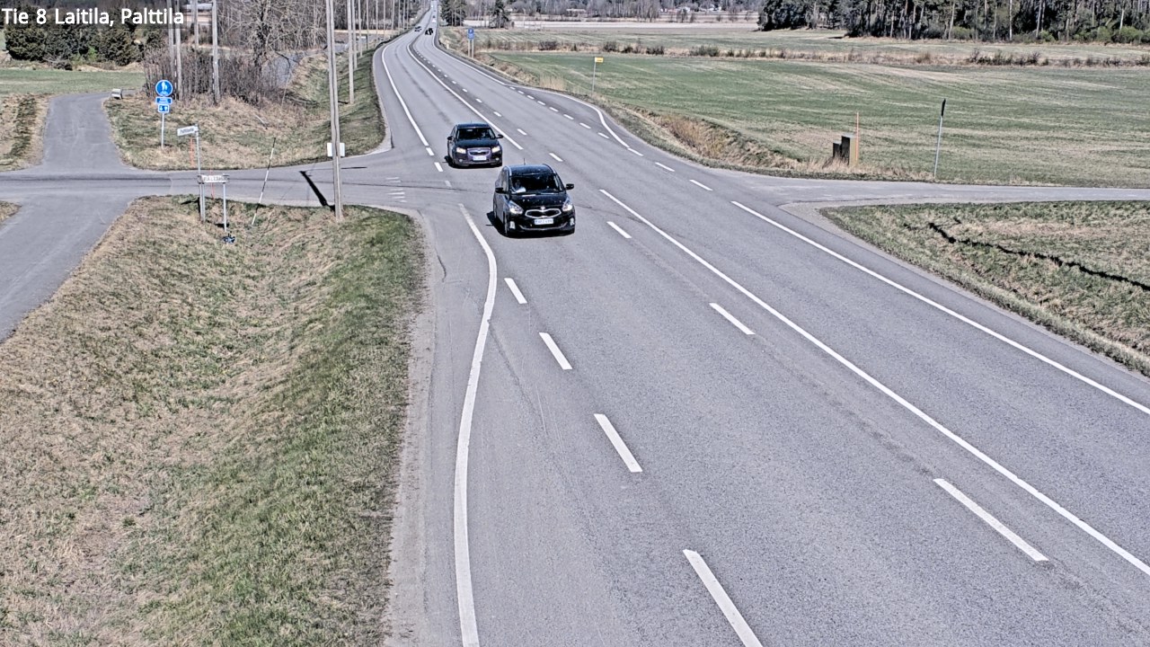 Kelikamerat Kuva Tie 8 Laitila, Palttila, Laitila, Varsinais-Suomi