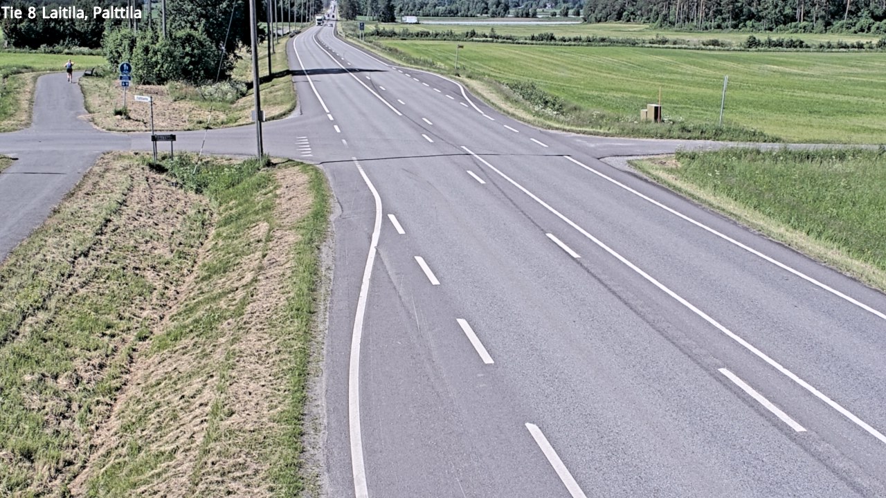 Kelikamerat Kuva Tie 8 Laitila, Palttila, Laitila, Varsinais-Suomi