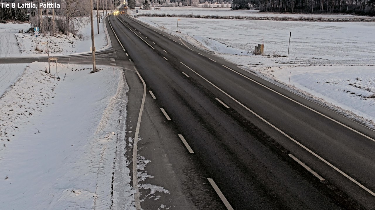 Kelikamerat Kuva Tie 8 Laitila, Palttila, Laitila, Varsinais-Suomi