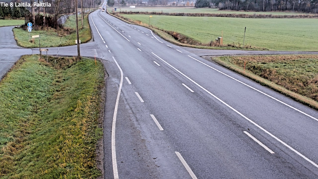 Kelikamerat Kuva Tie 8 Laitila, Palttila, Laitila, Varsinais-Suomi