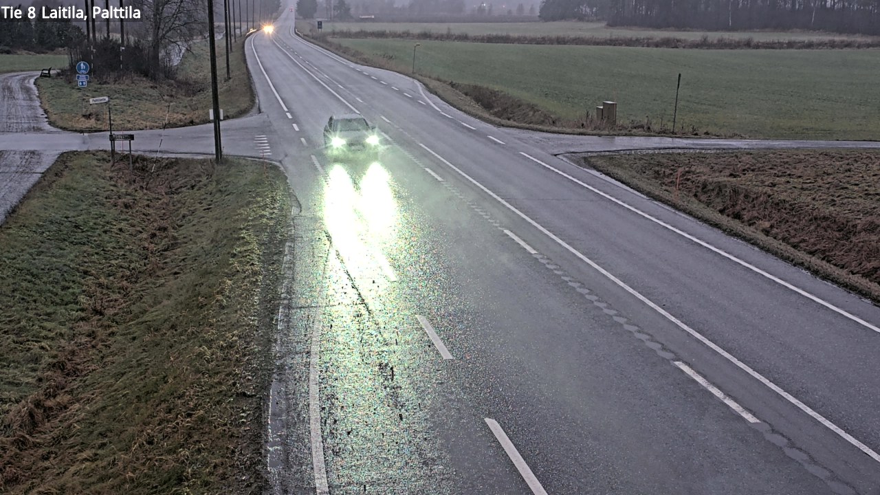 Weather Camera Image Road 8 Laitila, Palttila, Laitila, Varsinais-Suomi