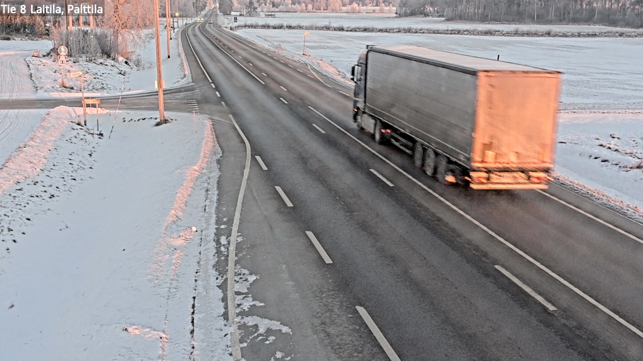 Kelikamerat Kuva Tie 8 Laitila, Palttila, Laitila, Varsinais-Suomi