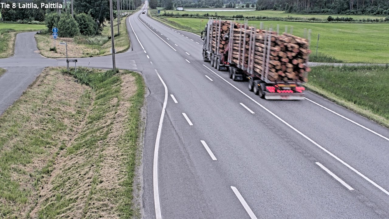 Kelikamerat Kuva Tie 8 Laitila, Palttila, Laitila, Varsinais-Suomi
