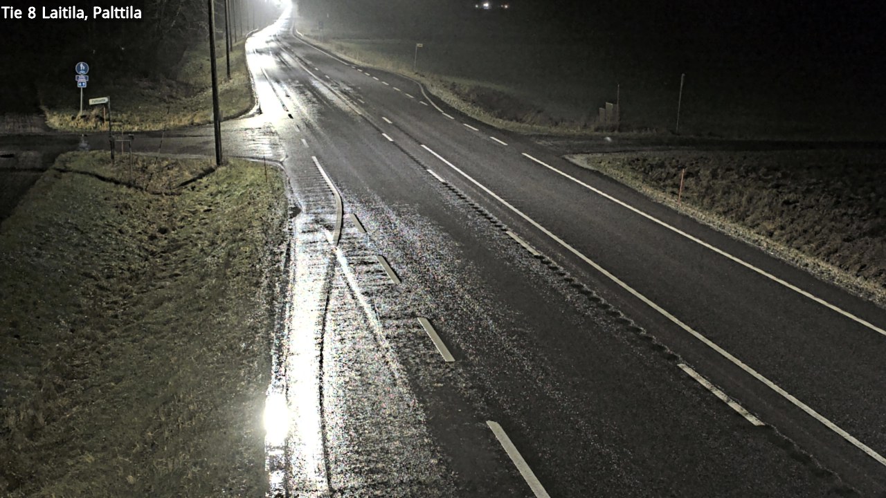 Weather Camera Image Road 8 Laitila, Palttila, Laitila, Varsinais-Suomi