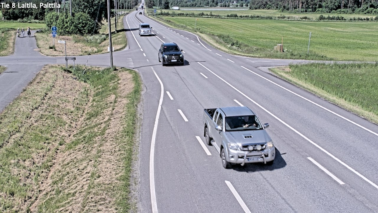 Kelikamerat Kuva Tie 8 Laitila, Palttila, Laitila, Varsinais-Suomi