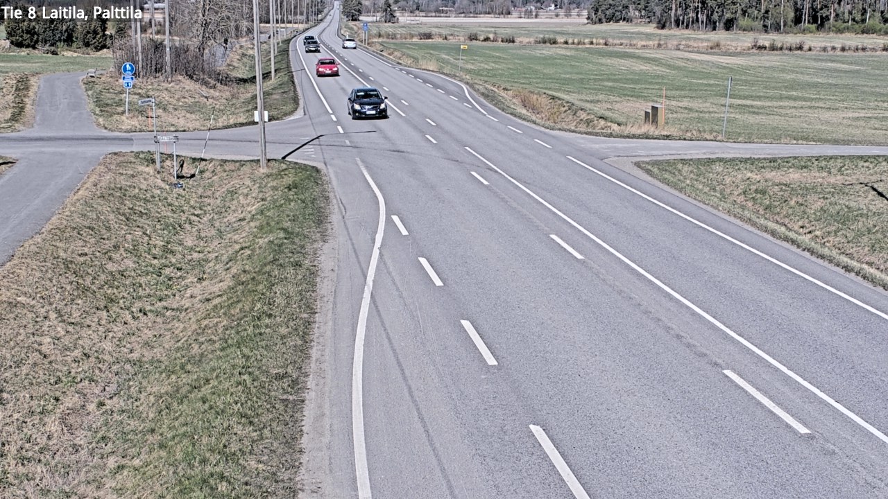 Kelikamerat Kuva Tie 8 Laitila, Palttila, Laitila, Varsinais-Suomi
