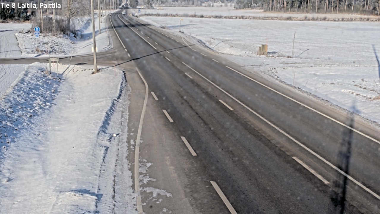 Kelikamerat Kuva Tie 8 Laitila, Palttila, Laitila, Varsinais-Suomi