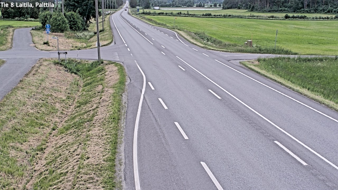 Kelikamerat Kuva Tie 8 Laitila, Palttila, Laitila, Varsinais-Suomi