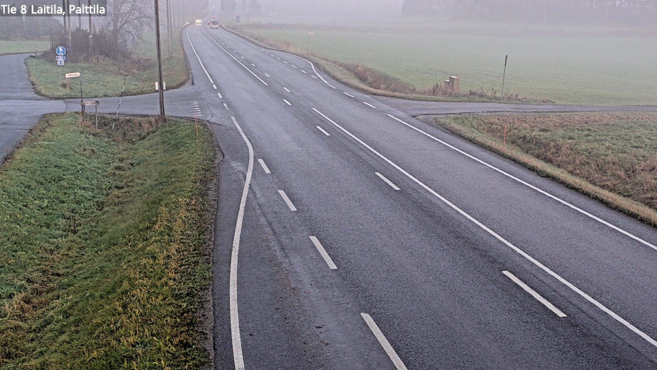 Kelikamerat Kuva Tie 8 Laitila, Palttila, Laitila, Varsinais-Suomi
