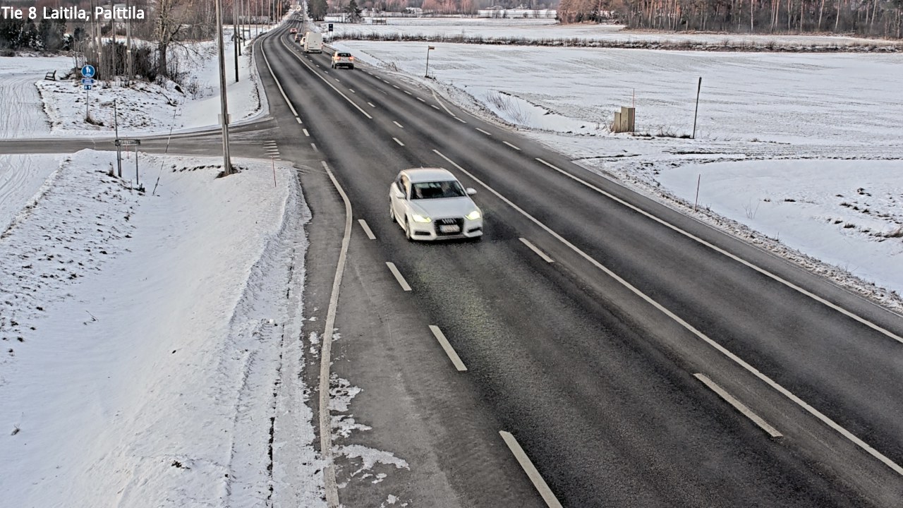 Weather Camera Image Väg 8 Laitila, Palttila, Laitila, Varsinais-Suomi