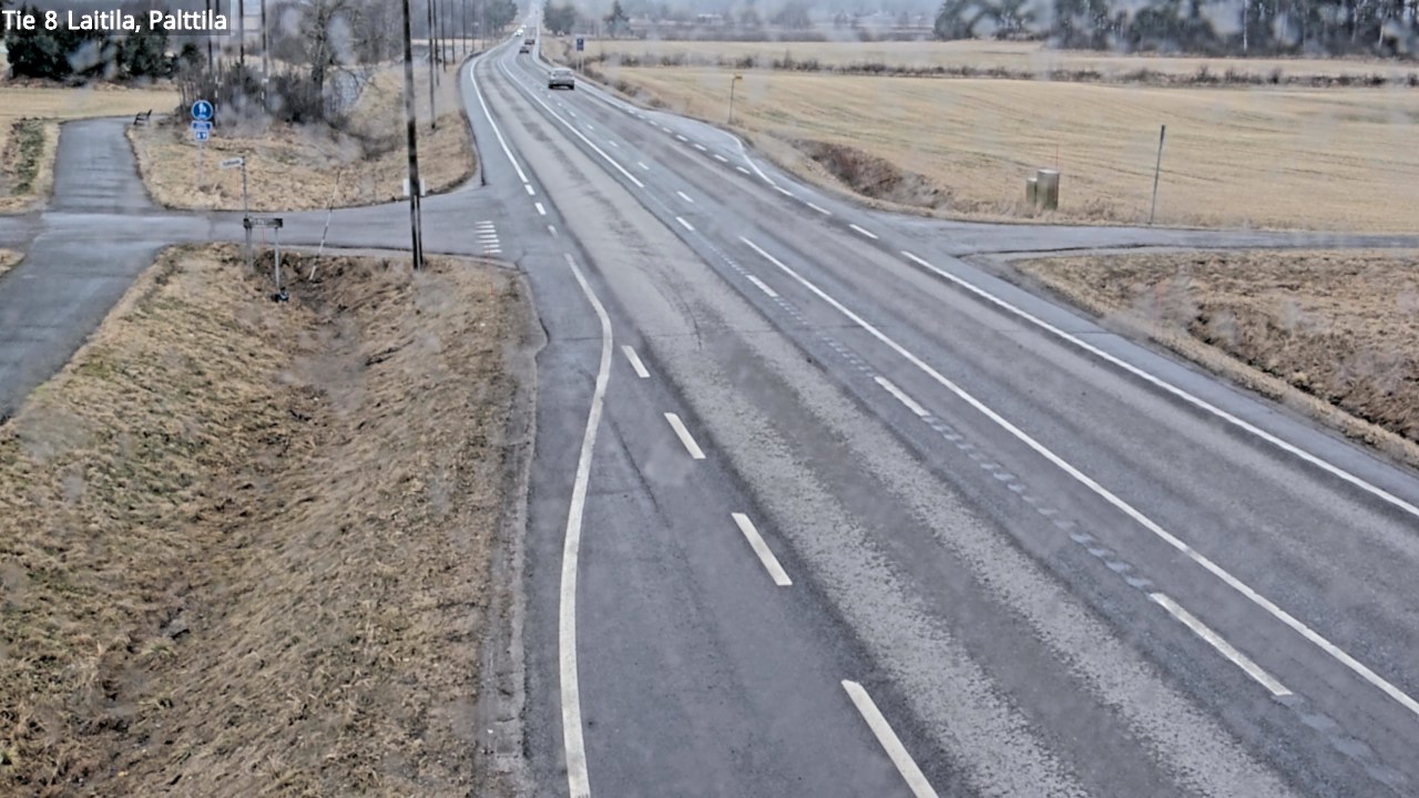 Weather Camera Image Väg 8 Laitila, Palttila, Laitila, Varsinais-Suomi