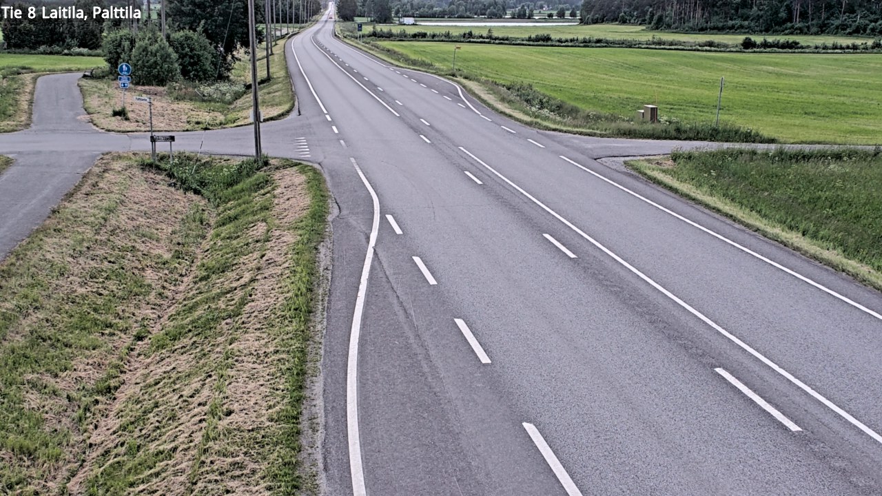 Kelikamerat Kuva Tie 8 Laitila, Palttila, Laitila, Varsinais-Suomi