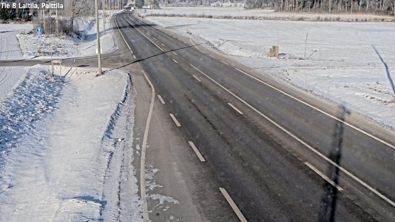 Kelikamerat Kuva Tie 8 Laitila, Palttila, Laitila, Varsinais-Suomi
