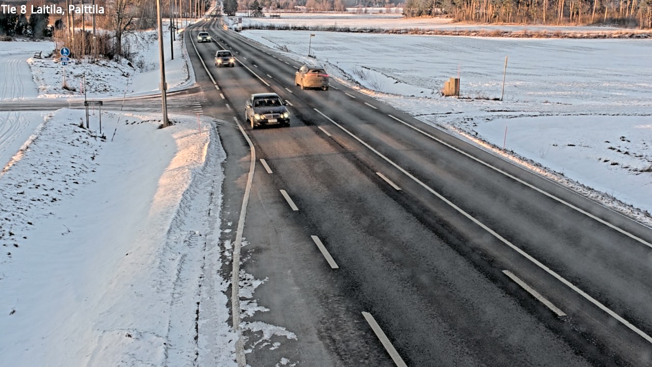 Kelikamerat Kuva Tie 8 Laitila, Palttila, Laitila, Varsinais-Suomi