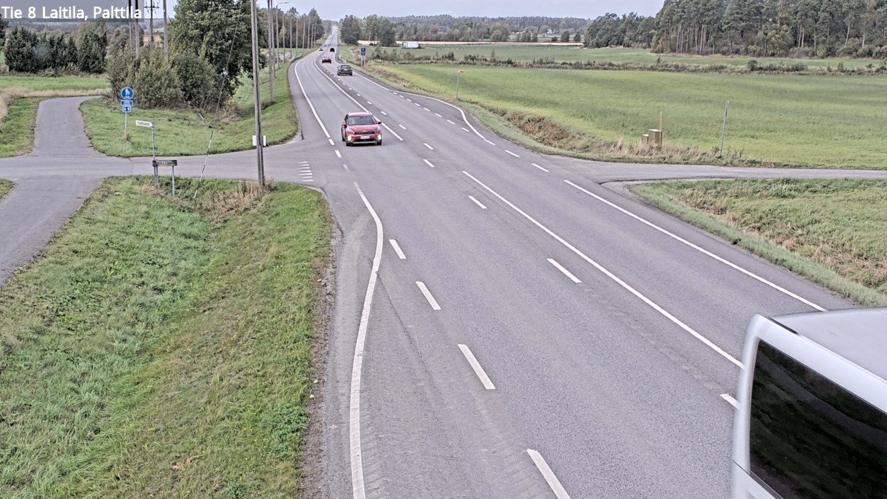 Weather Camera Image Road 8 Laitila, Palttila, Laitila, Varsinais-Suomi