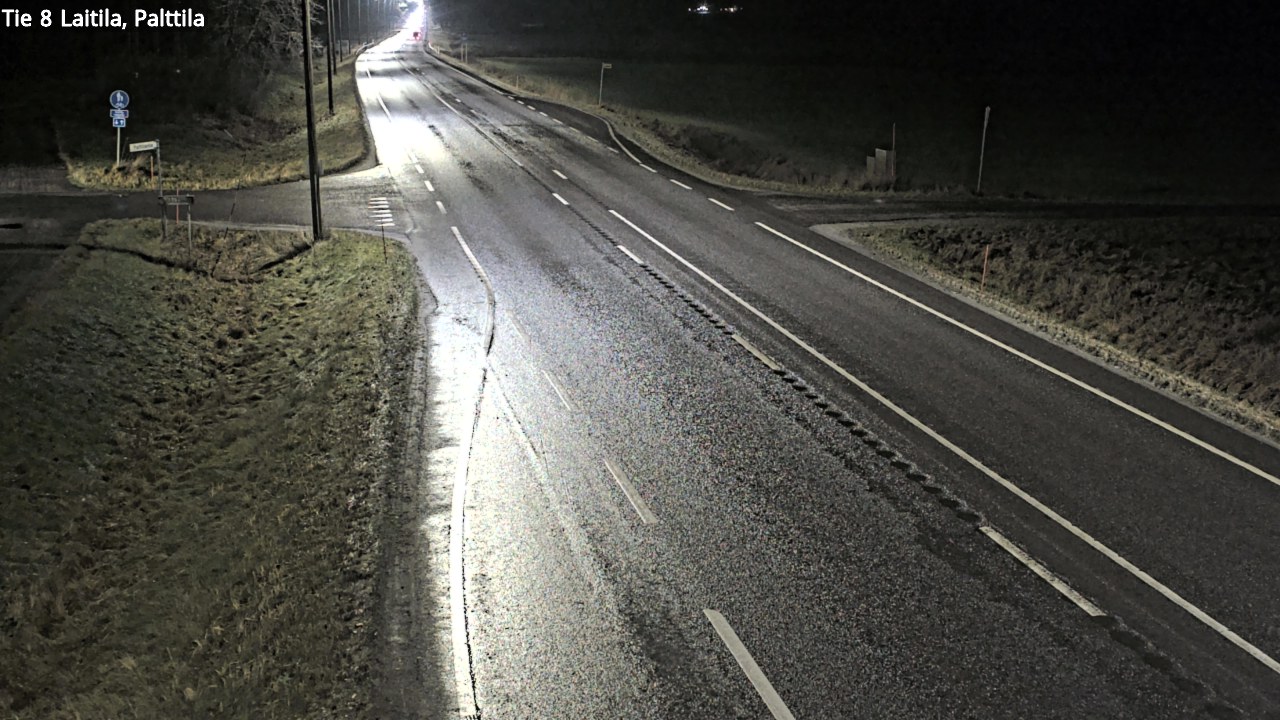 Weather Camera Image Väg 8 Laitila, Palttila, Laitila, Varsinais-Suomi