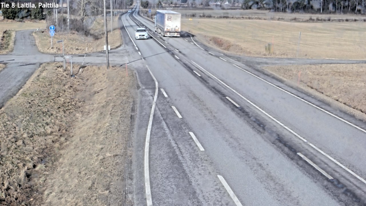 Kelikamerat Kuva Tie 8 Laitila, Palttila, Laitila, Varsinais-Suomi