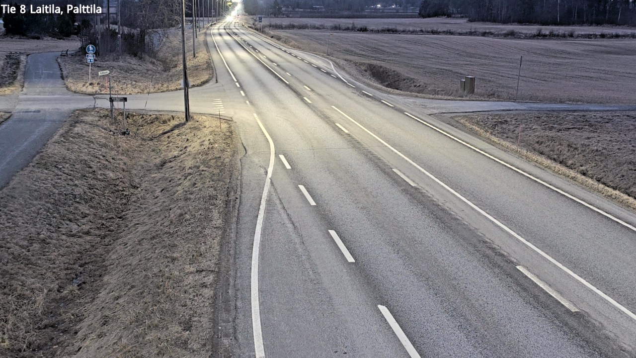 Kelikamerat Kuva Tie 8 Laitila, Palttila, Laitila, Varsinais-Suomi