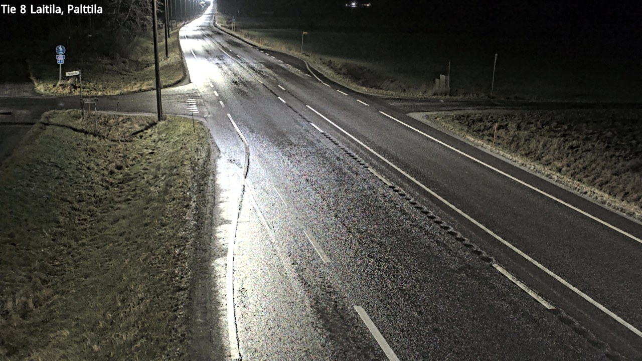 Weather Camera Image Väg 8 Laitila, Palttila, Laitila, Varsinais-Suomi