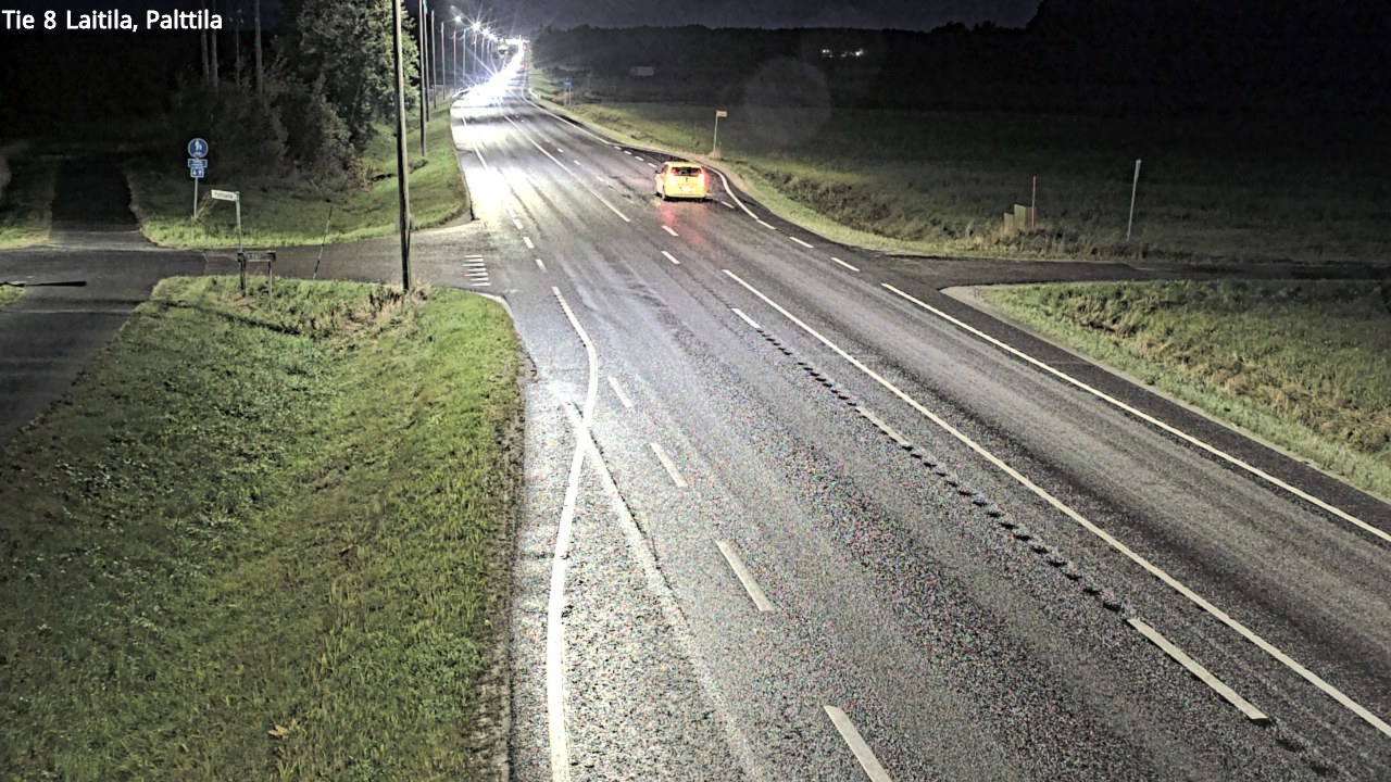 Weather Camera Image Road 8 Laitila, Palttila, Laitila, Varsinais-Suomi