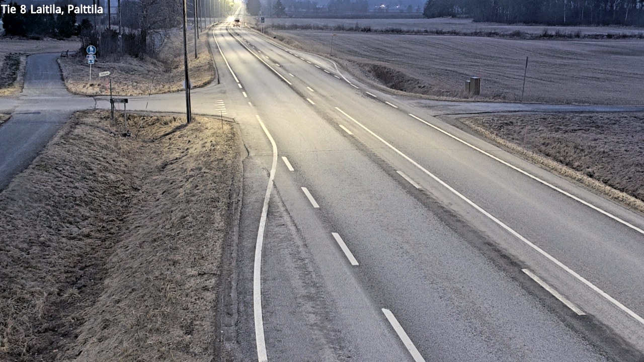 Weather Camera Image Road 8 Laitila, Palttila, Laitila, Varsinais-Suomi