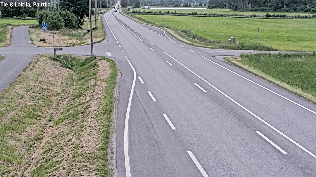 Kelikamerat Kuva Tie 8 Laitila, Palttila, Laitila, Varsinais-Suomi