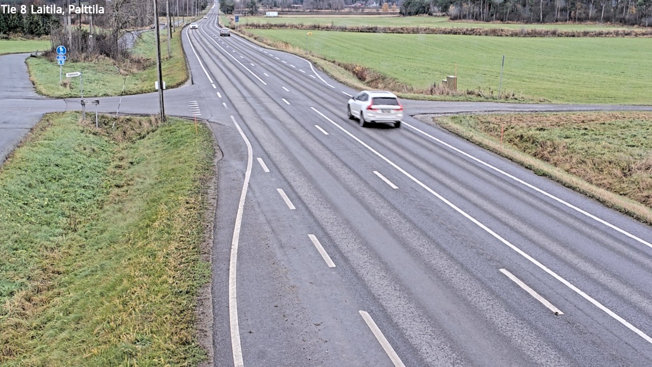 Kelikamerat Kuva Tie 8 Laitila, Palttila, Laitila, Varsinais-Suomi
