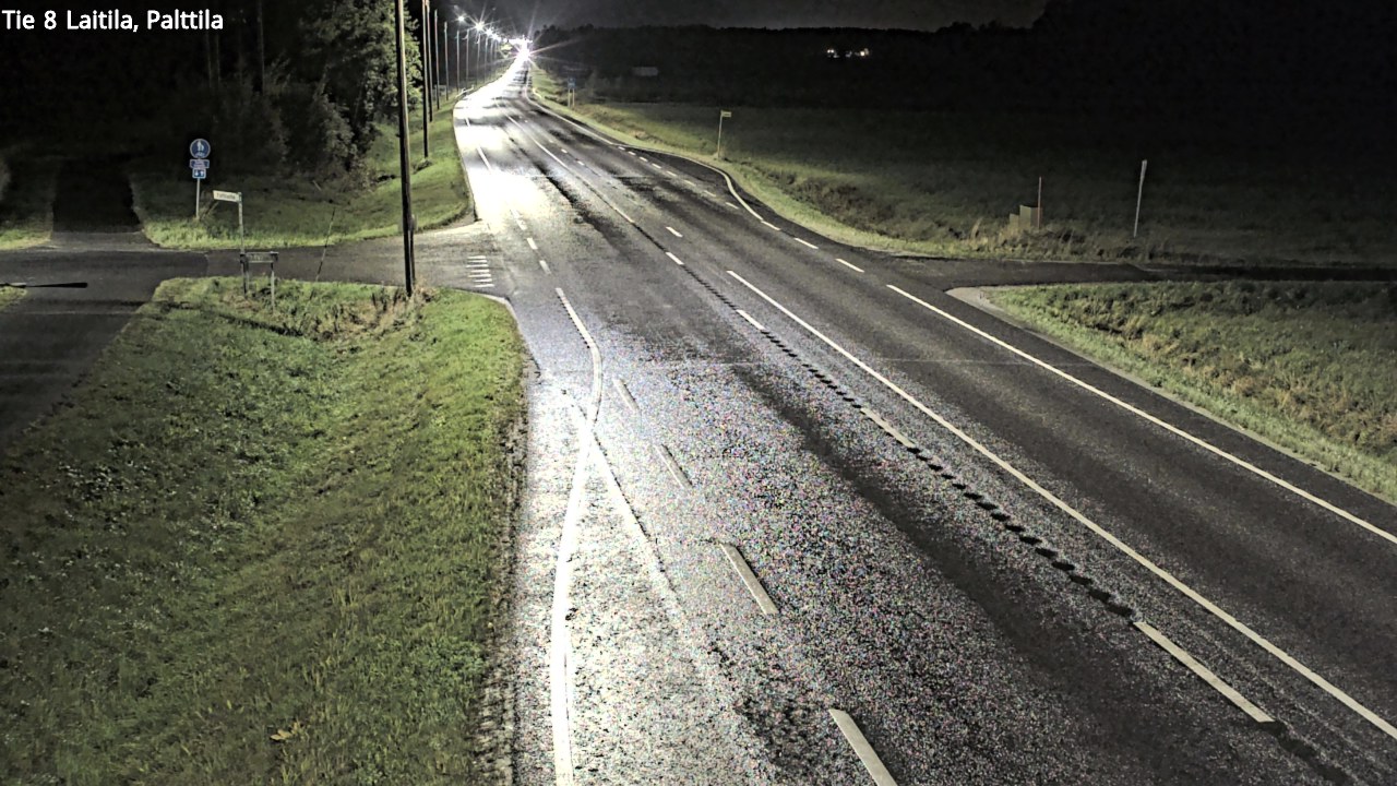 Weather Camera Image Road 8 Laitila, Palttila, Laitila, Varsinais-Suomi