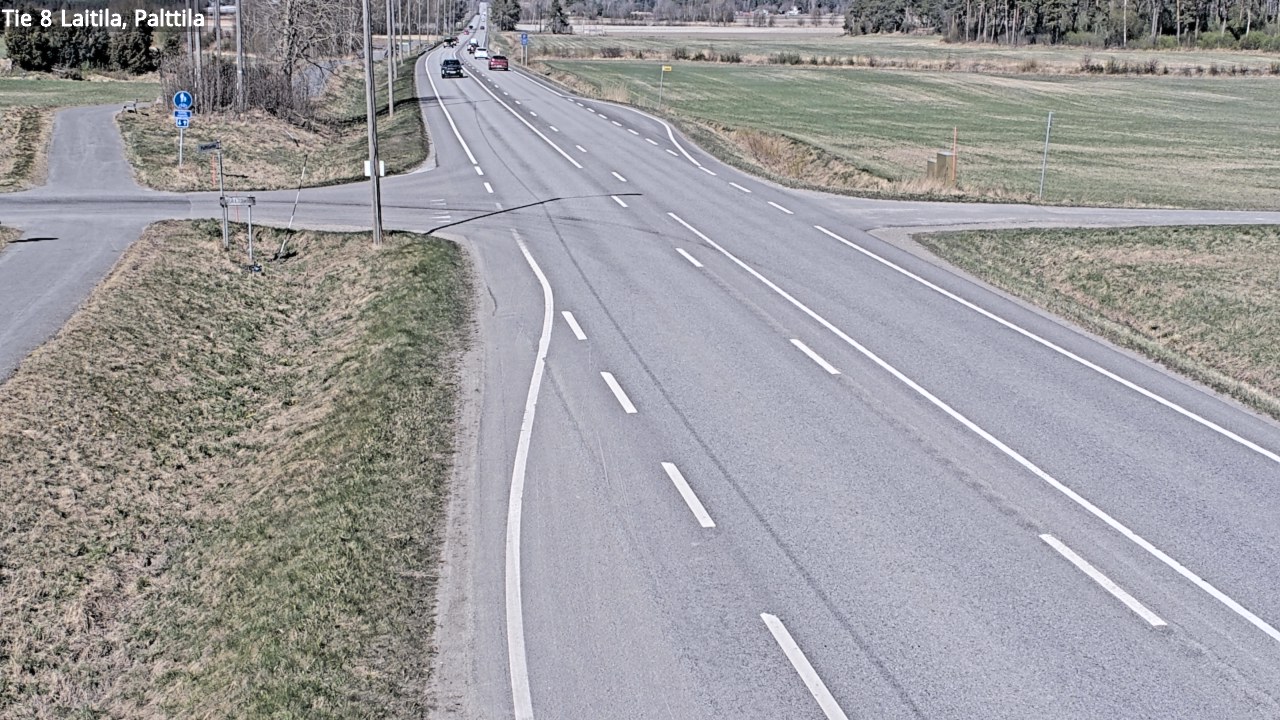 Kelikamerat Kuva Tie 8 Laitila, Palttila, Laitila, Varsinais-Suomi