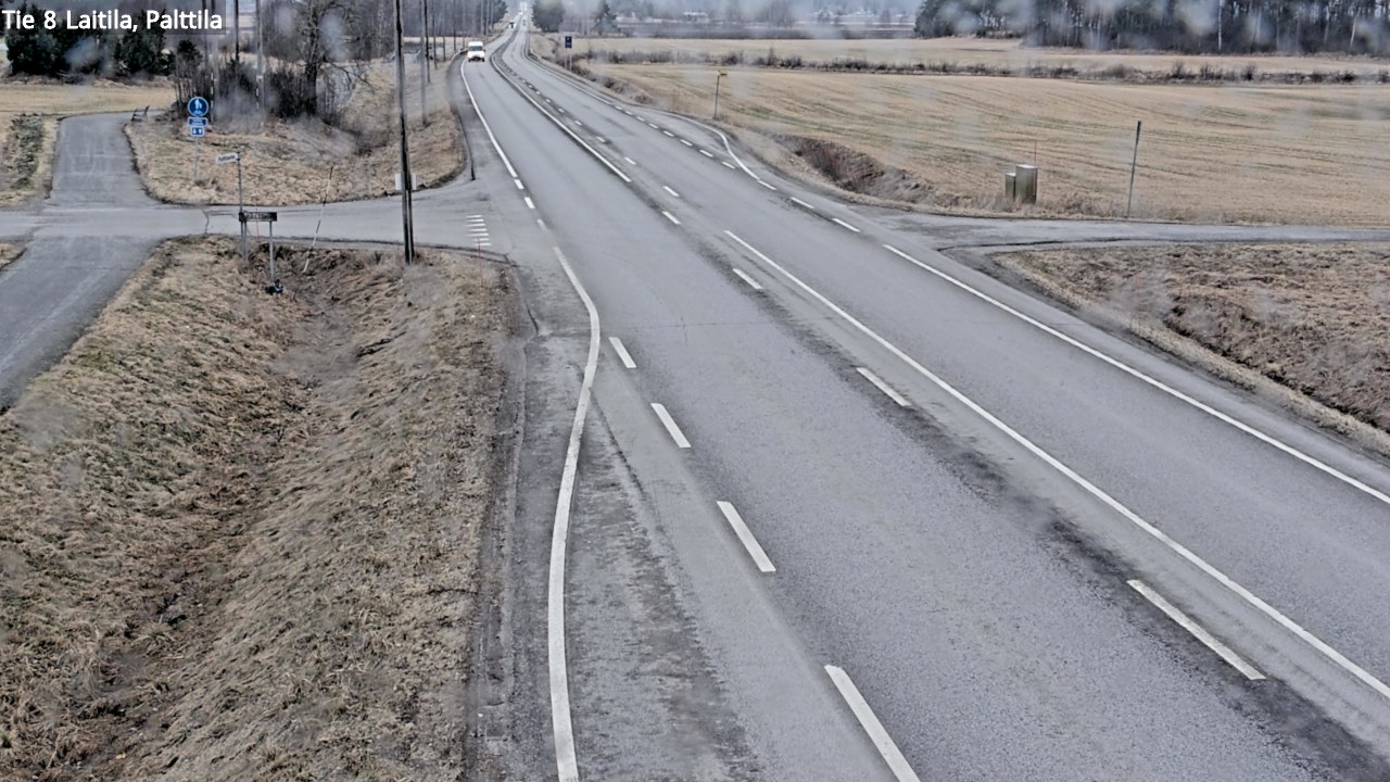 Weather Camera Image Road 8 Laitila, Palttila, Laitila, Varsinais-Suomi