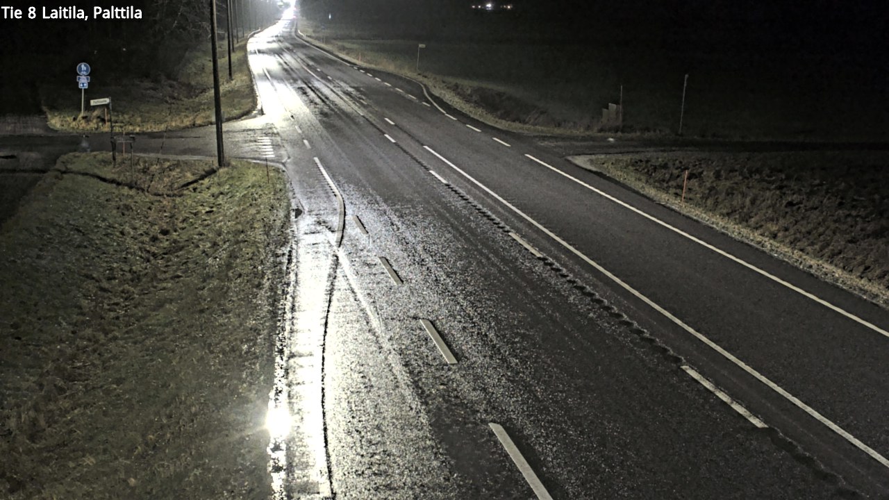 Weather Camera Image Road 8 Laitila, Palttila, Laitila, Varsinais-Suomi