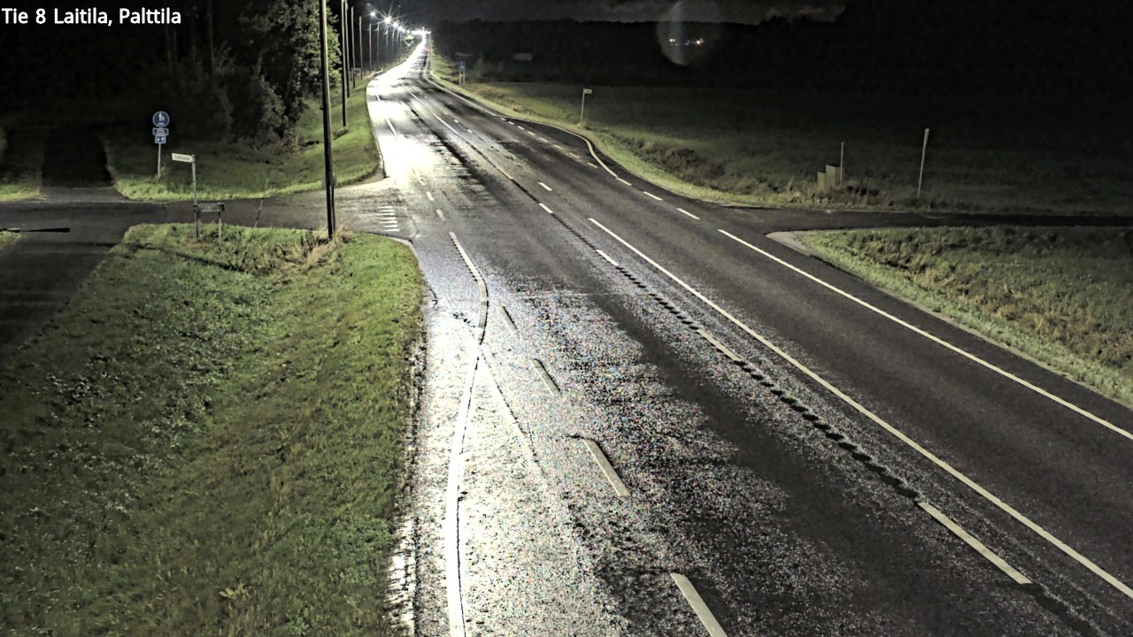 Weather Camera Image Road 8 Laitila, Palttila, Laitila, Varsinais-Suomi