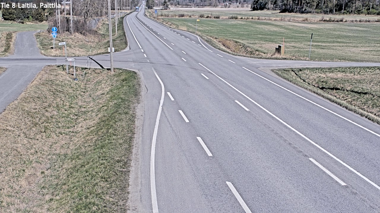 Kelikamerat Kuva Tie 8 Laitila, Palttila, Laitila, Varsinais-Suomi