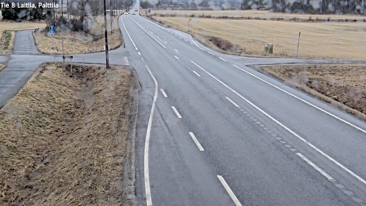 Kelikamerat Kuva Tie 8 Laitila, Palttila, Laitila, Varsinais-Suomi