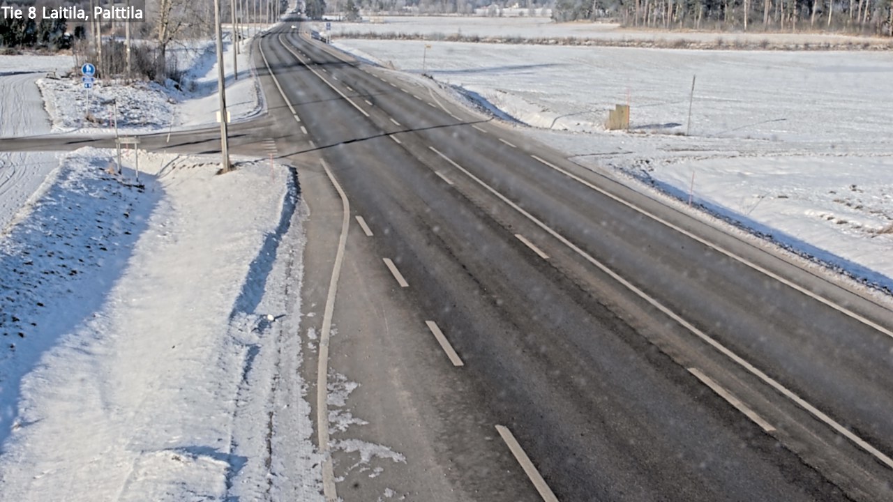 Kelikamerat Kuva Tie 8 Laitila, Palttila, Laitila, Varsinais-Suomi
