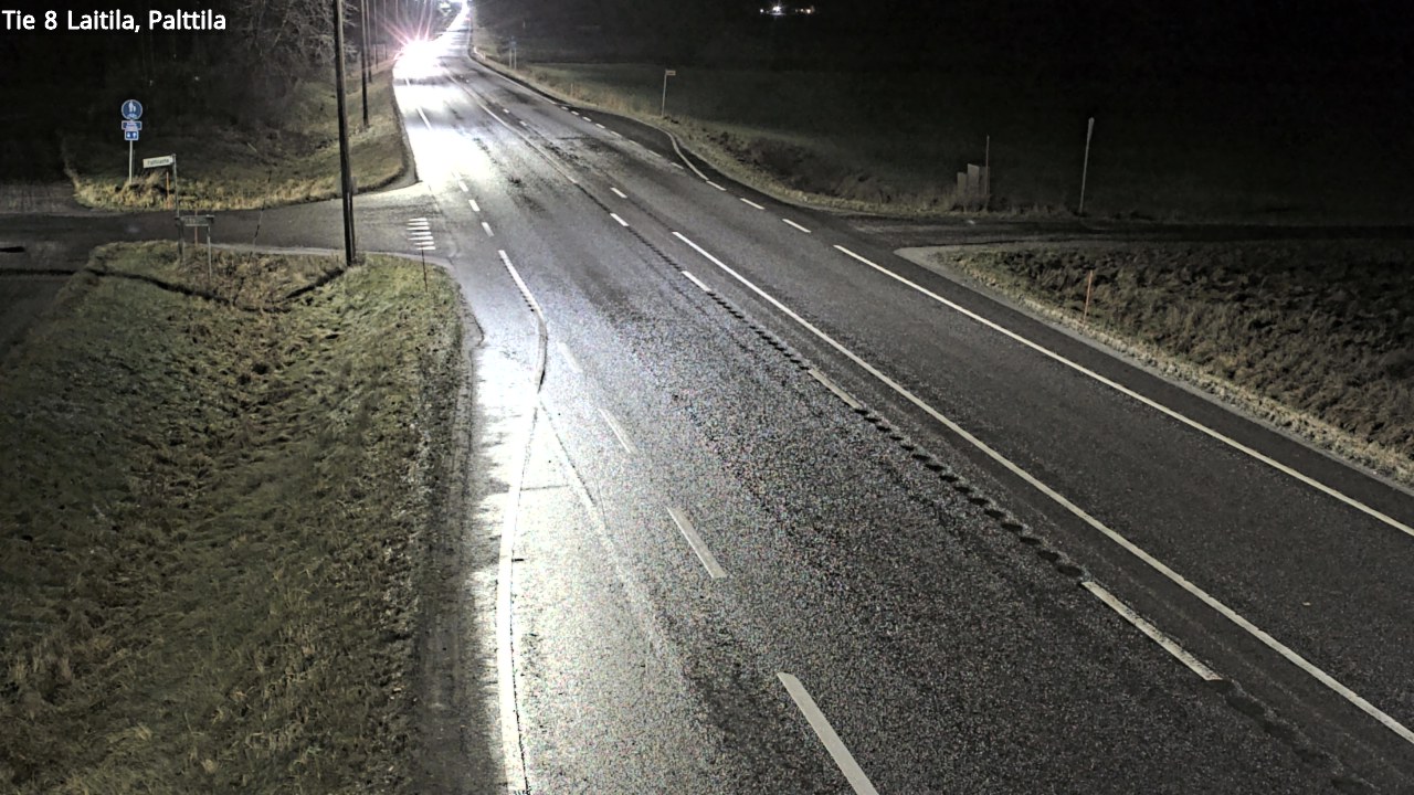 Weather Camera Image Väg 8 Laitila, Palttila, Laitila, Varsinais-Suomi