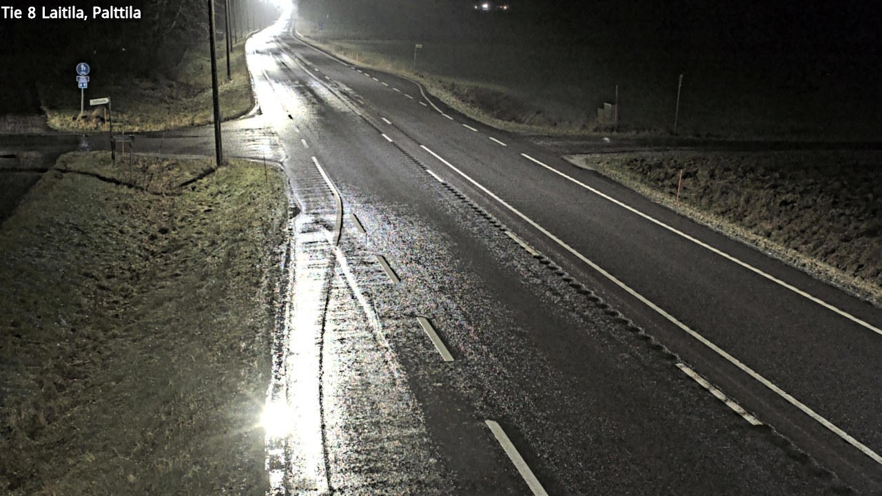 Weather Camera Image Road 8 Laitila, Palttila, Laitila, Varsinais-Suomi