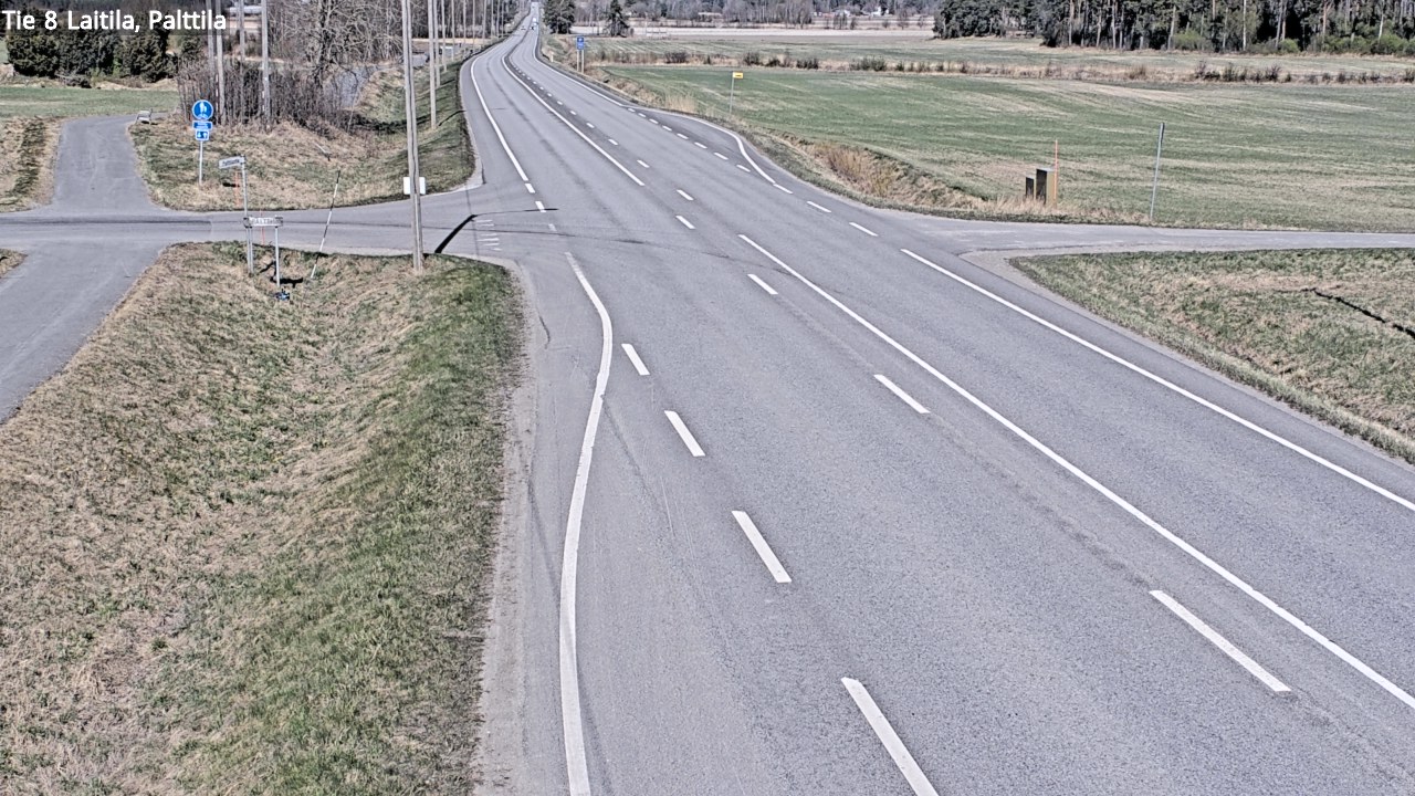 Kelikamerat Kuva Tie 8 Laitila, Palttila, Laitila, Varsinais-Suomi