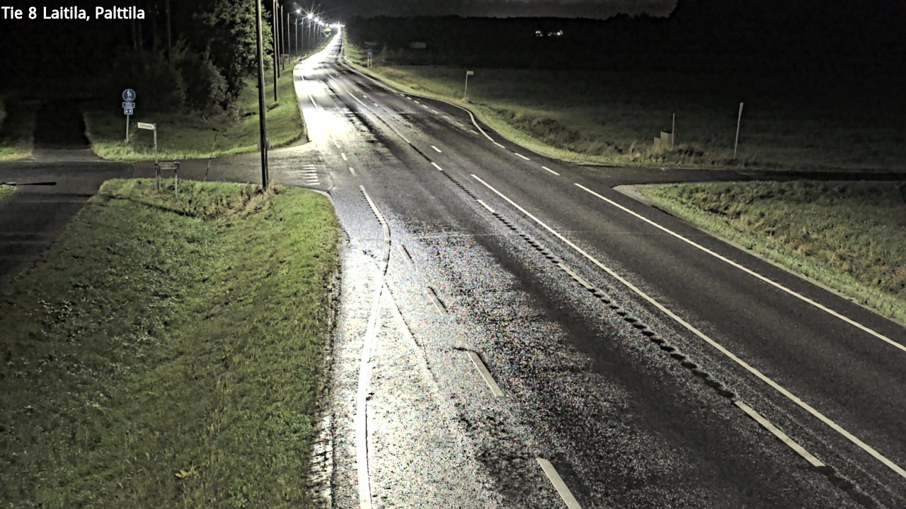 Weather Camera Image Road 8 Laitila, Palttila, Laitila, Varsinais-Suomi