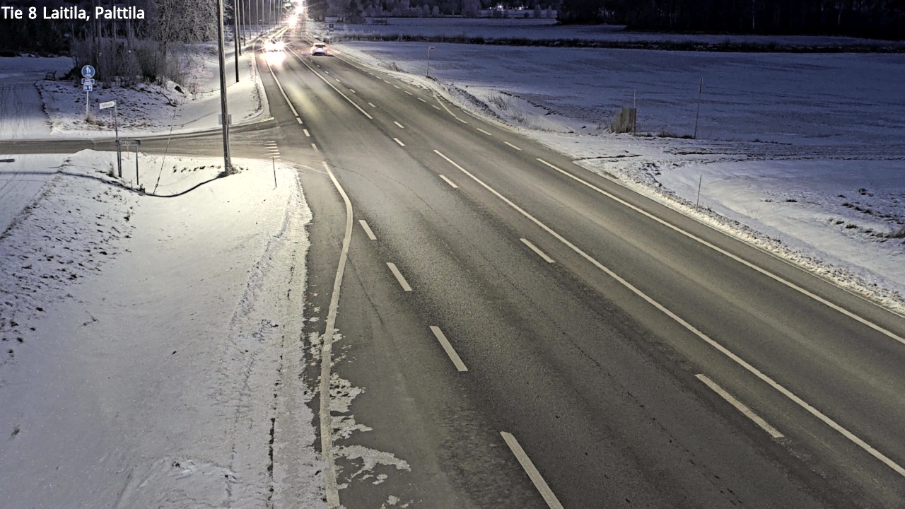 Kelikamerat Kuva Tie 8 Laitila, Palttila, Laitila, Varsinais-Suomi