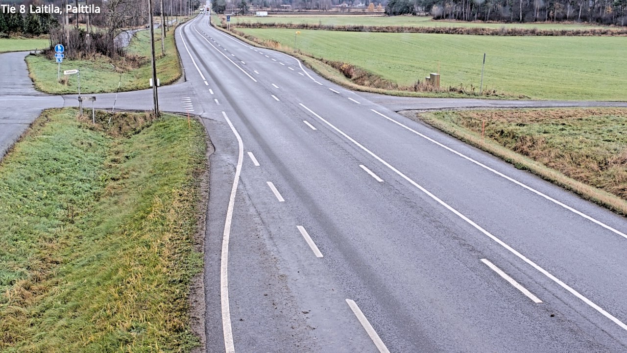 Kelikamerat Kuva Tie 8 Laitila, Palttila, Laitila, Varsinais-Suomi