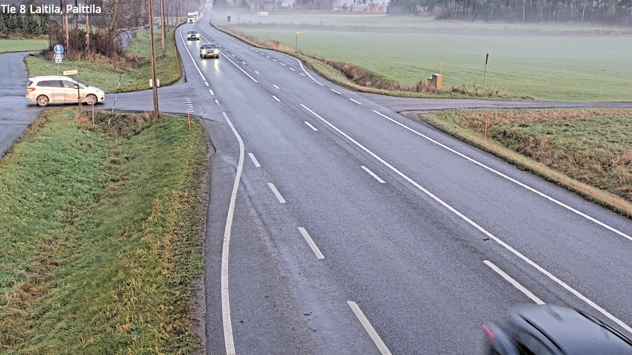 Kelikamerat Kuva Tie 8 Laitila, Palttila, Laitila, Varsinais-Suomi