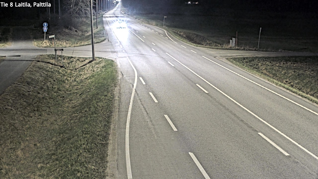 Weather Camera Image Road 8 Laitila, Palttila, Laitila, Varsinais-Suomi