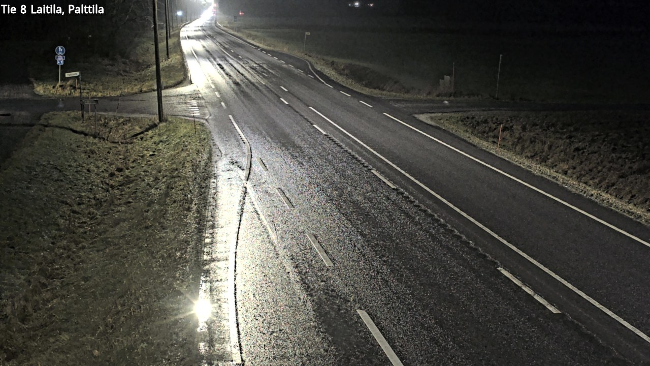 Weather Camera Image Road 8 Laitila, Palttila, Laitila, Varsinais-Suomi