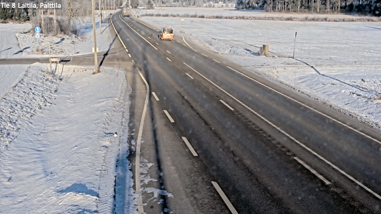 Kelikamerat Kuva Tie 8 Laitila, Palttila, Laitila, Varsinais-Suomi